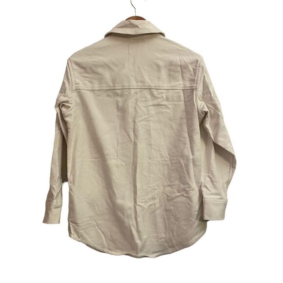 Everlane NWT Oversized Long Sleeve Button Up Minimalist Shirt Jacket Shaket XS - Picture 4 of 10
